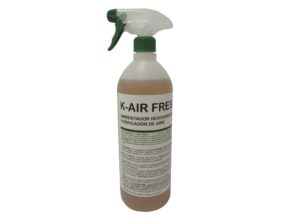 AMBIENTADOR SPRAY IKM K-AIR AROMA FRAGANCIA JEAN PAUL GAULTIER BOTELLA DE 1 LITRO