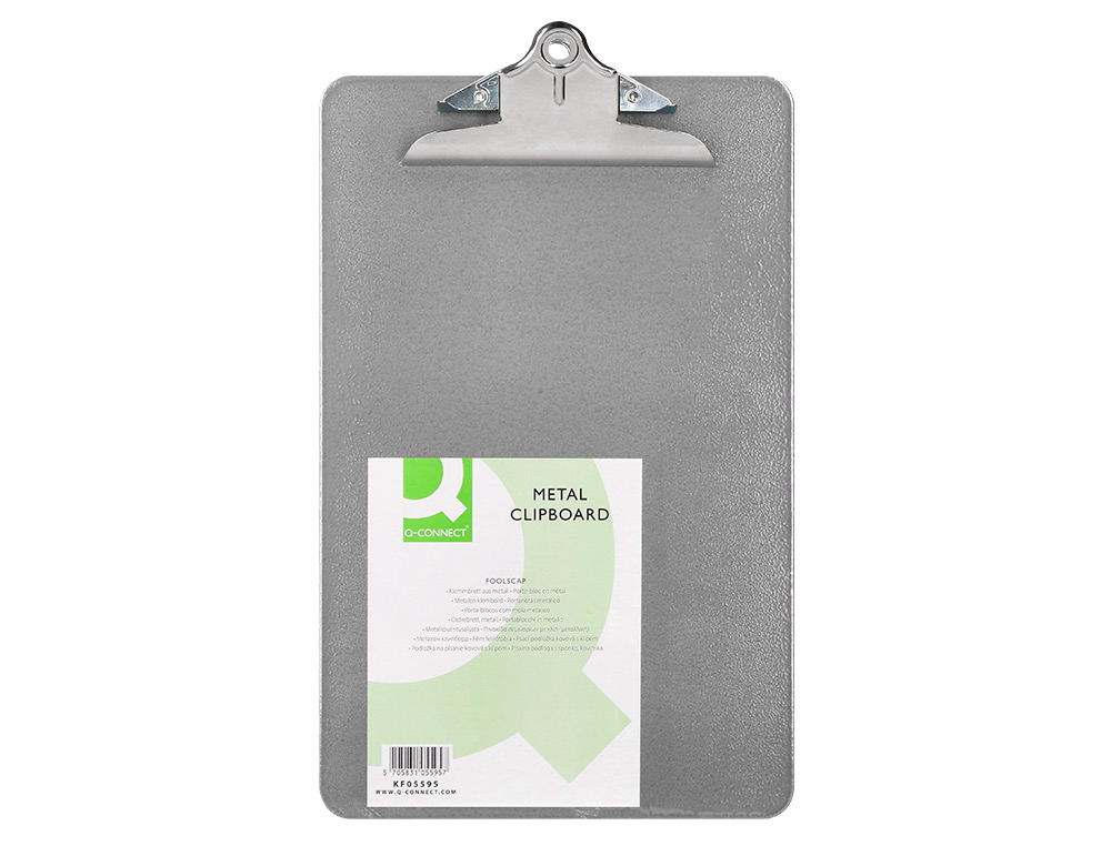 PORTANOTAS Q-CONNECT METALICO DIN A4