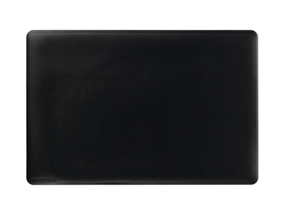 VADE SOBREMESA DURABLE NEGRO ANTIDESLIZANTE CONTORNEADO 53X40 CM