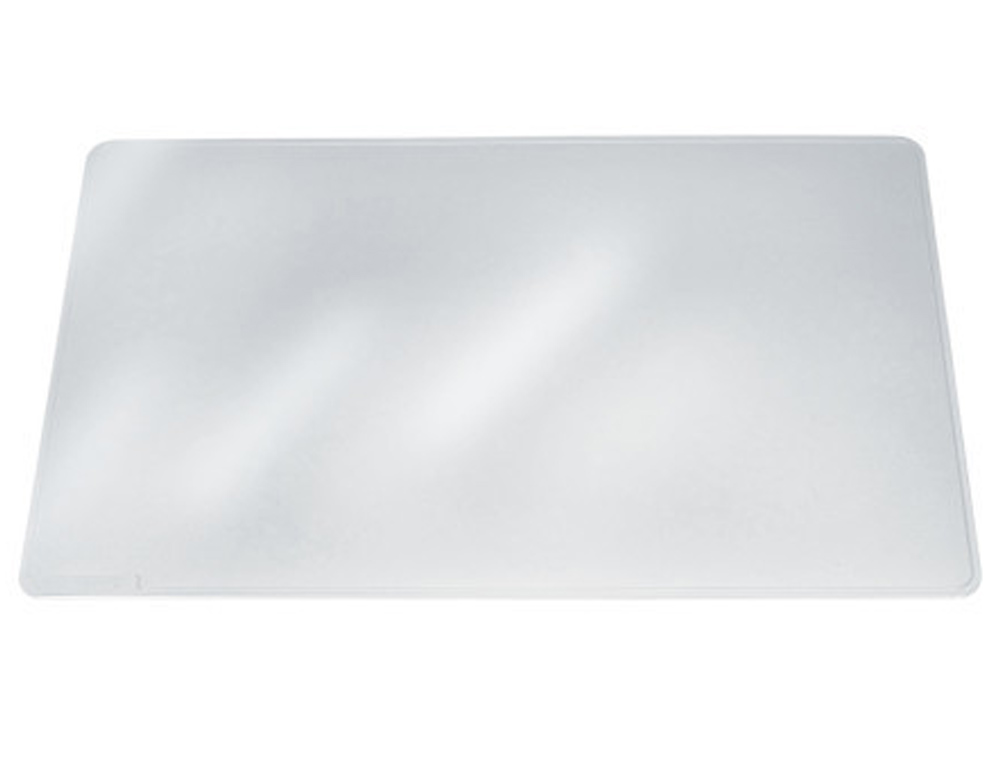 VADE SOBREMESA DURABLE TRANSPARENTE ANTIRREFLECTANTE 65X50 CM