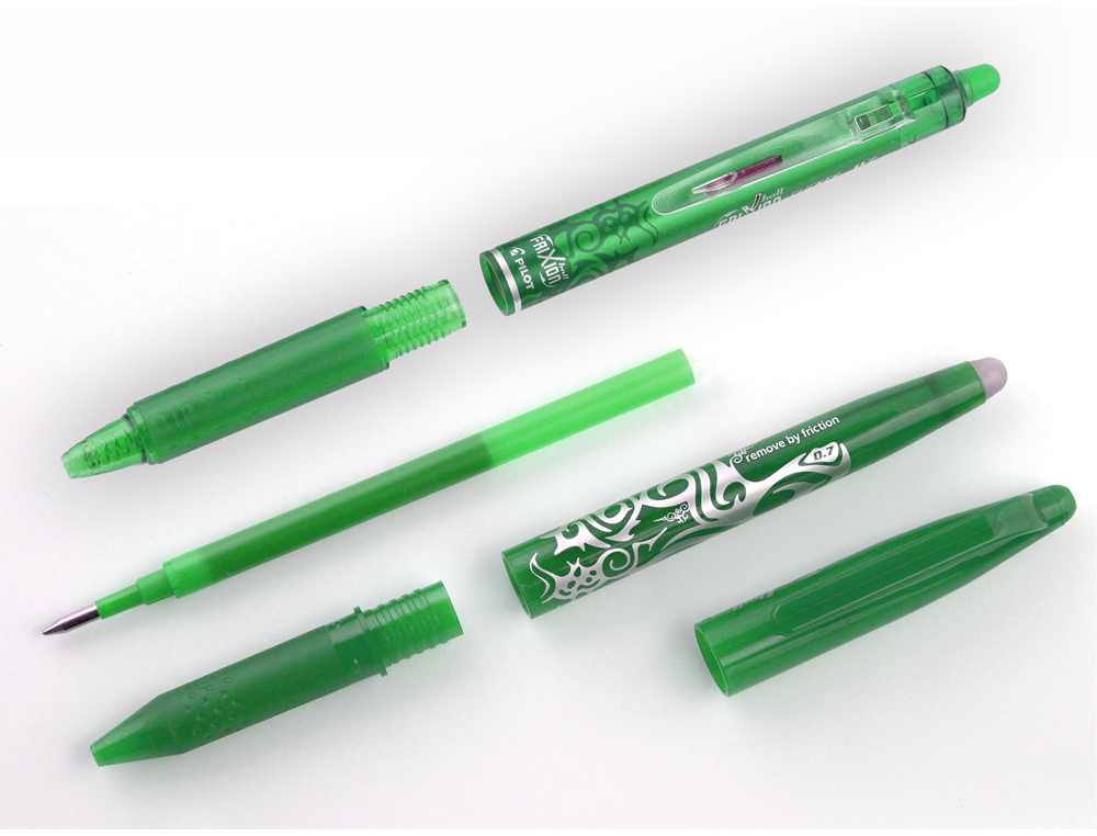 RECAMBIO BOLIGRAFO PILOT FRIXION BALL VERDE CAJA DE 3 UNIDADES