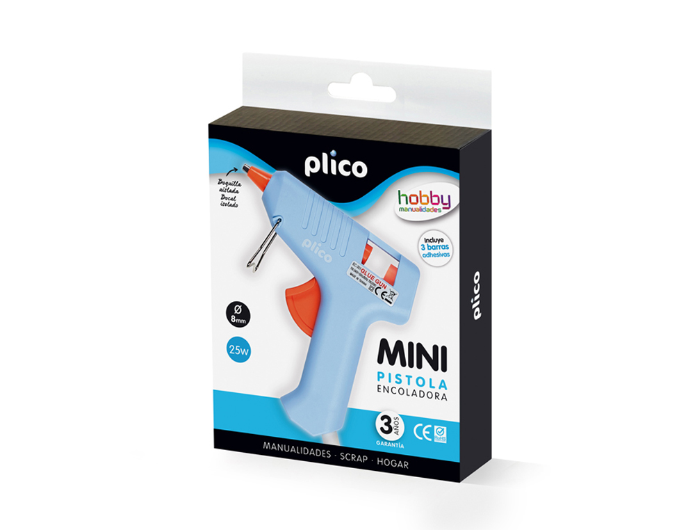 PISTOLA TERMOFUSIBLE PLICO MINI 25 W