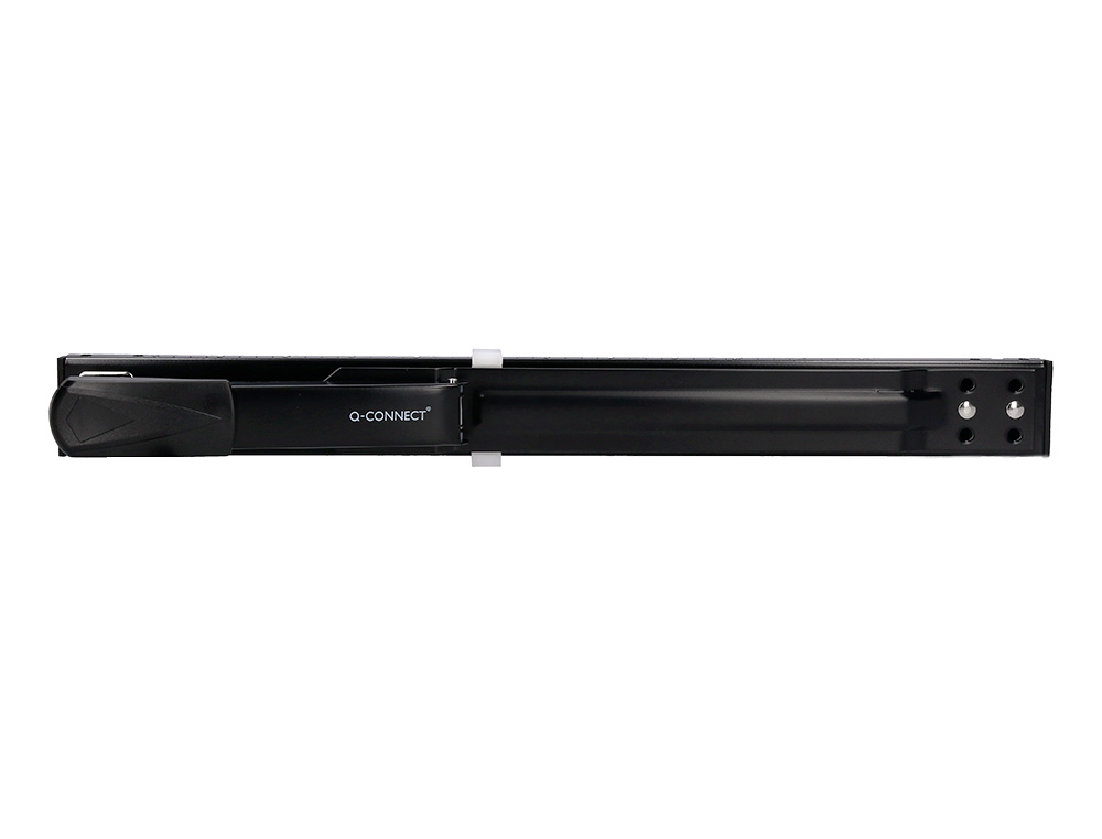 GRAPADORA Q-CONNECT KF02292 METALICA BRAZO LARGO CAPACIDAD 20 HOJAS USA GRAPAS 24/6 Y 26/6 COLOR NEGRO