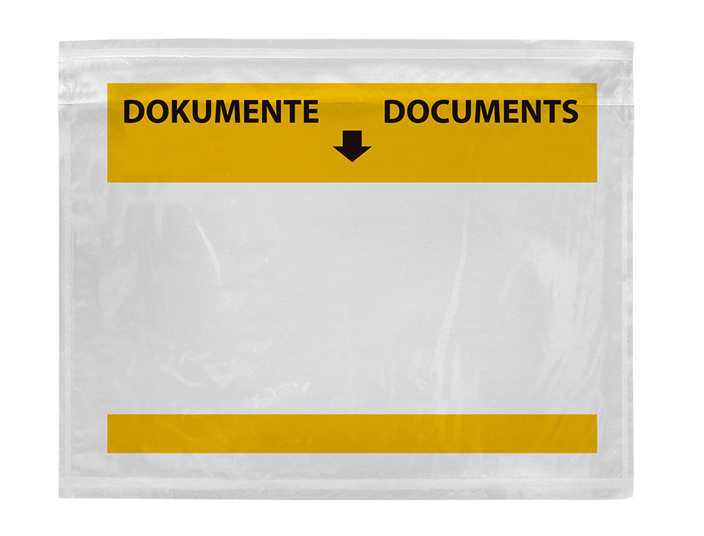 SOBRE AUTOADHESIVO Q-CONNECT PORTADOCUMENTOS MULTILINGUE 225X165 MM VENTANA TRANSPARENTE PAQUETE DE 100