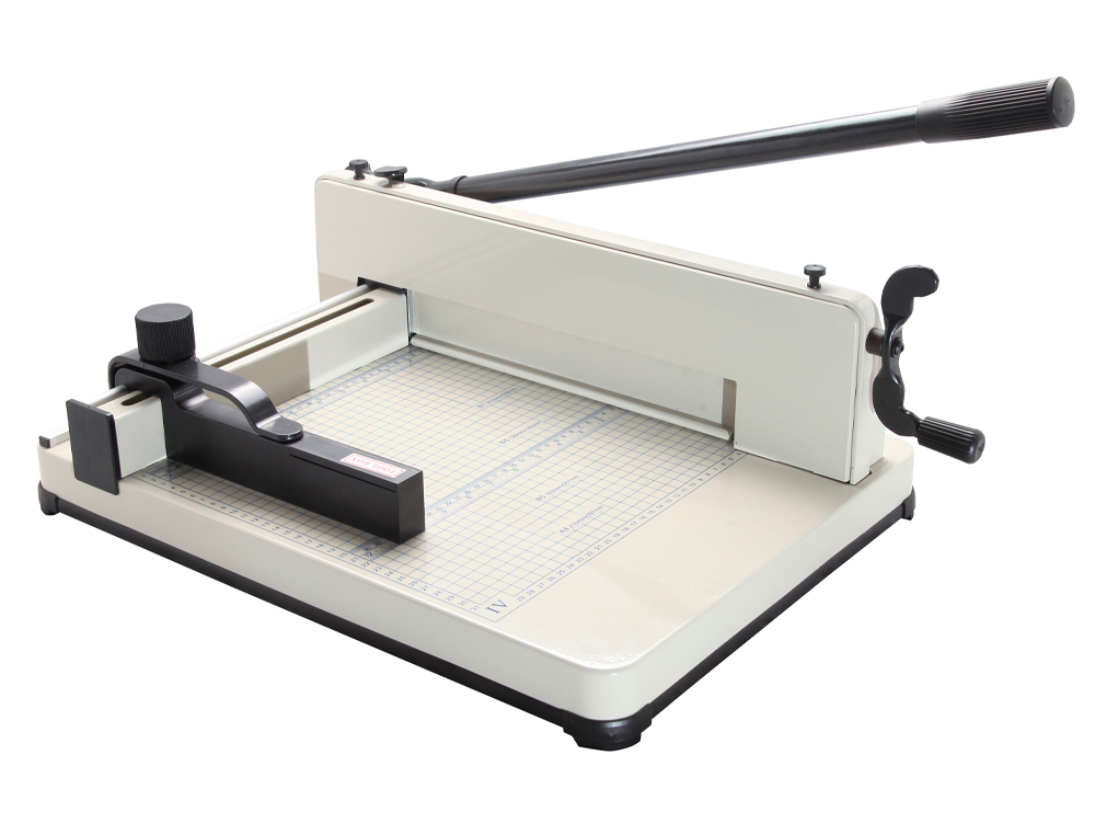 GUILLOTINA Q-CONNECT KF16916 MANUAL PROFESIONAL LARGO DEL CORTE 330 MM CAPACIDAD 400 HOJAS