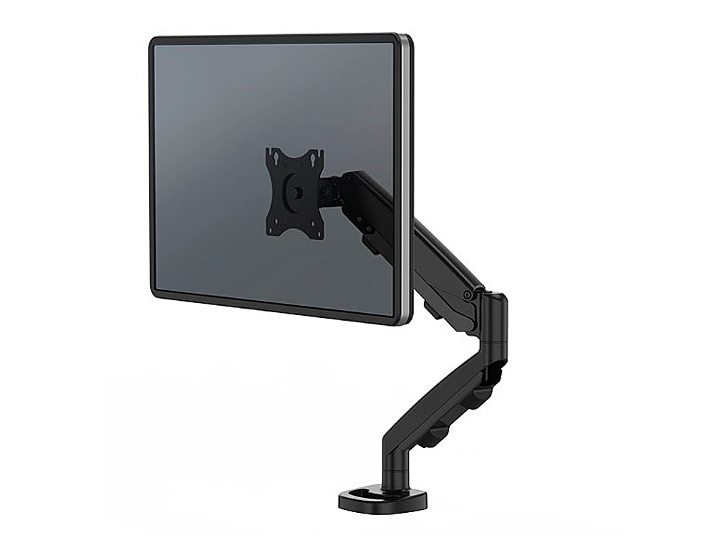 BRAZO PARA MONITOR FELLOWES SERIE EPPA AJUSTABLE ALTURA 1 PANTALLA NORMATIVA VESA HASTA 10 KG NEGRO