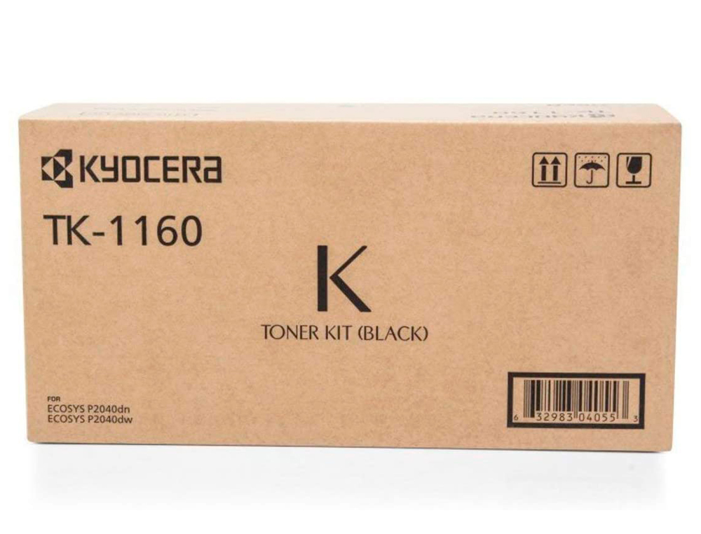 TONER KYOCERA TK-1160 ECOSYS P2040DN NEGRO 7200 PAGINAS
