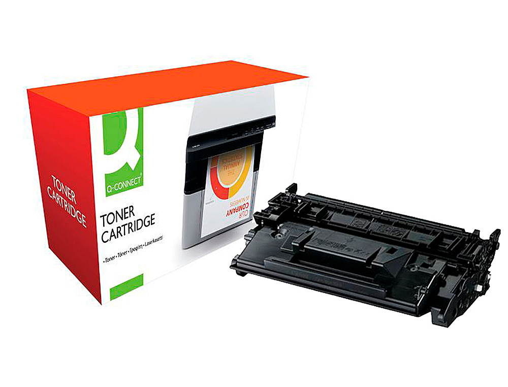 TONER COMPATIBLE Q-CONNECT CANON LBP214 I-SENSYS LBP 212 / 214 / 215 NEGRO 3100 PAGINAS