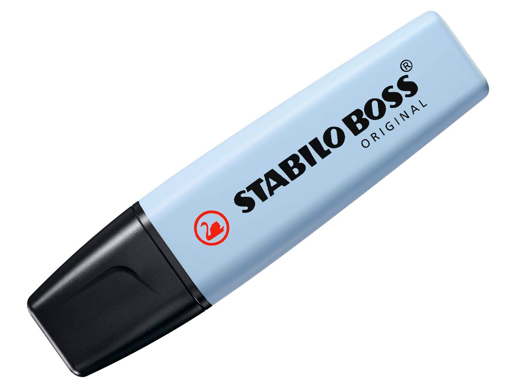 ROTULADOR STABILO BOSS FLUORESCENTE 70 PASTEL AZUL NUBLADO