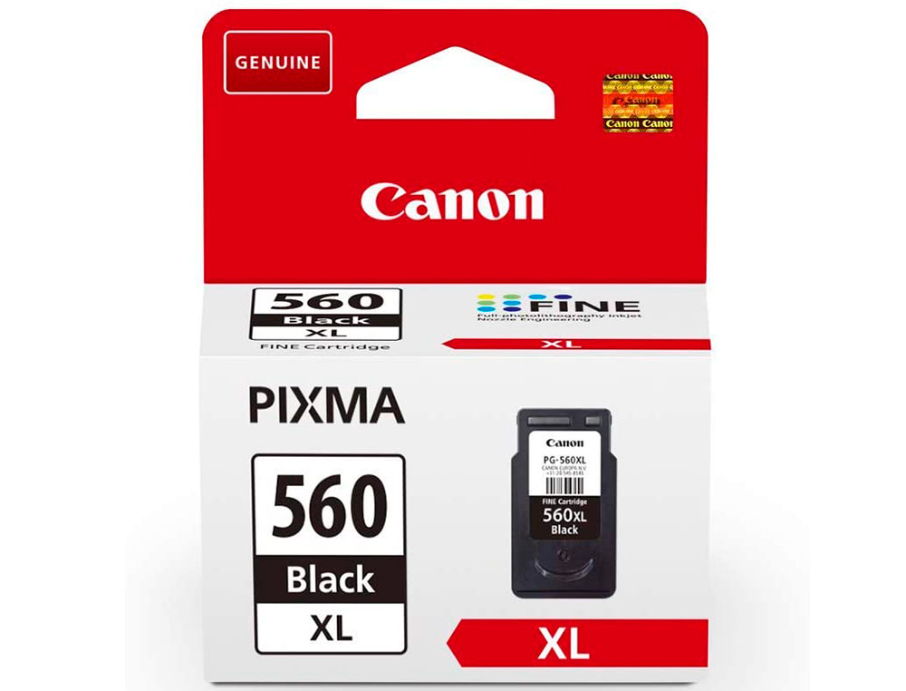 INK-JET CANON 560 XL PIXMA TS5350 / TS5351 / TS5352 / TS5353 NEGRO 4000 PAGINAS