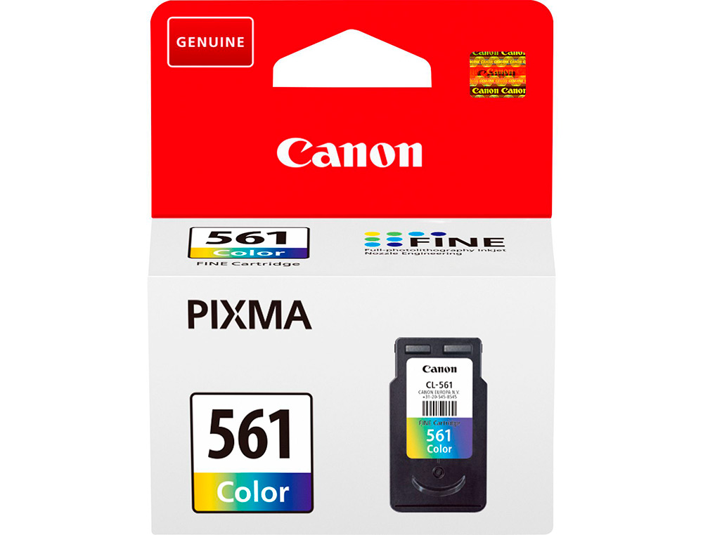 INK-JET CANON 561 PIXMA TS5350 / TS5351 / TS5352 / TS5353 180 PACK AMARILLO CIAN MAGENTA 180 PAGINAS