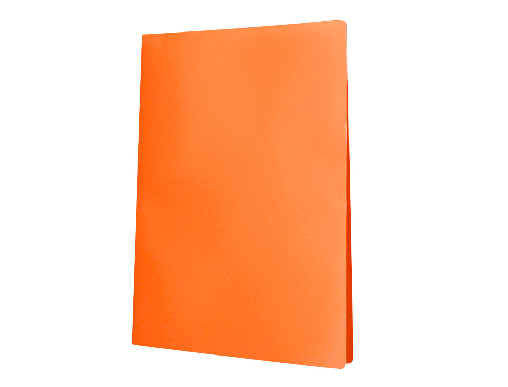 CARPETA LIDERPAPEL ESCAPARATE 60 FUNDAS POLIPROPILENO DIN A4 NARANJA FLUOR OPACO