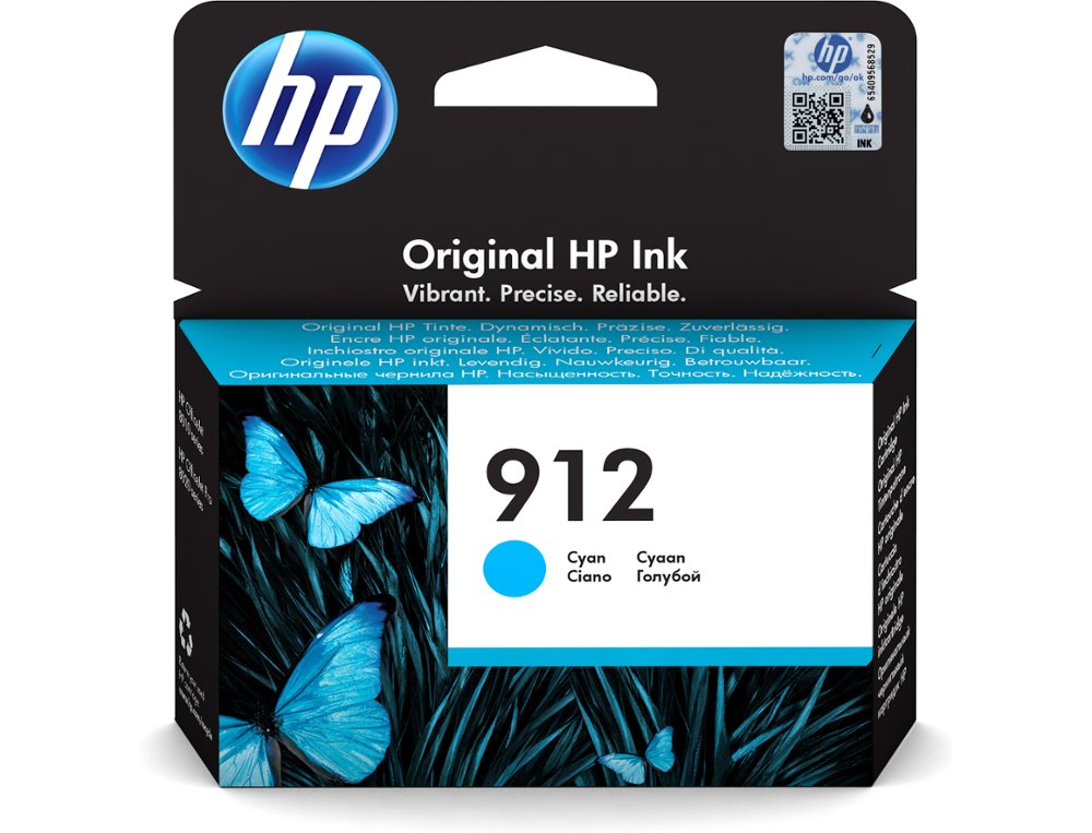 INK-JET HP 912 OFFICEJET 8010 / 8020 / 8035 CIAN 315 PAG