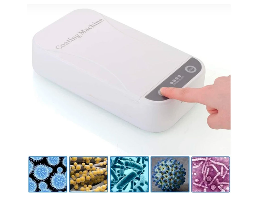 ESTERILIZADOR SOBREMESA INNOVA PARA MOVILES RELOJES LLAVES MOVILES RELOJES LLAVES MEDIDAS 178X103X30MM