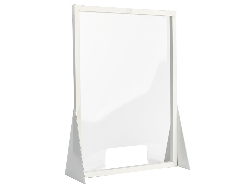 PANTALLA DE PROTECCION Q-CONNECT CARTON FORMATO VERTICAL 70X100 CM