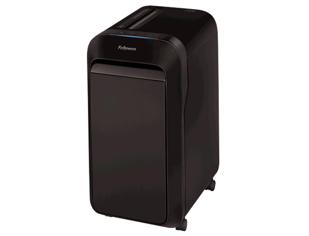DESTRUCTORA DE DOCUMENTOS FELLOWES LX-220 CAPACIDAD DE CORTE 20 H SEGURIDAD P4 DESTRUYE GRAPAS CLIPS Y