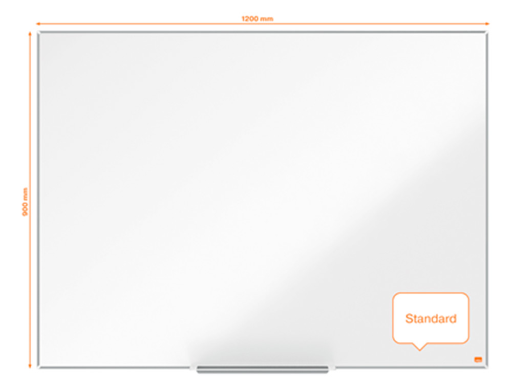 PIZARRA BLANCA NOBO NANO CLEAN IP PRO LACADA MAGNETICA 1200X900 MM