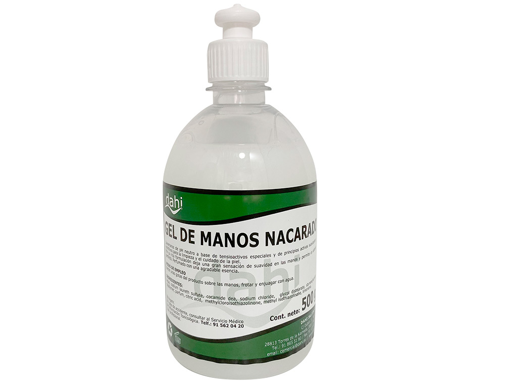 JABON LIQUIDO LAVAMANOS DAHI CON DOSIFICADOR BOTE DE 500 ML