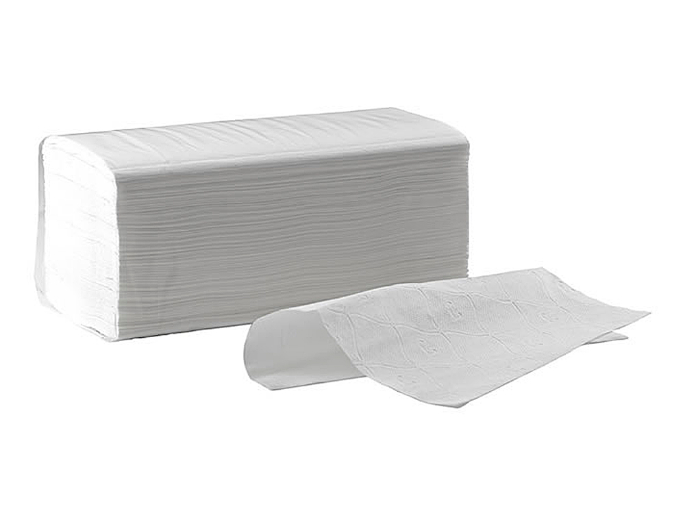 TOALLA DE PAPEL SECAMANOS DAHI Z ECOPASTA 2 CAPAS CAJA CON 20 PAQUETES DE 200 UNIDADES