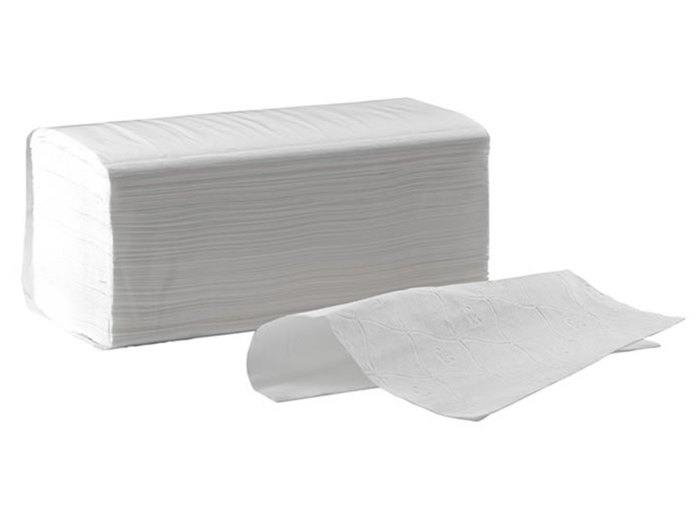 TOALLA DE PAPEL SECAMANOS DAHI Z ECOPASTA 2 CAPAS CAJA CON 20 PAQUETES DE 200 UNIDADES