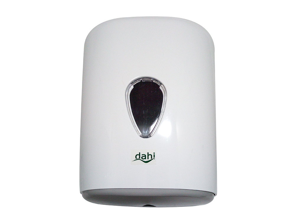 DISPENSADOR PAPEL SECAMANOS DAHI MECHA ABS COLOR BLANCO 321X207X220 MM