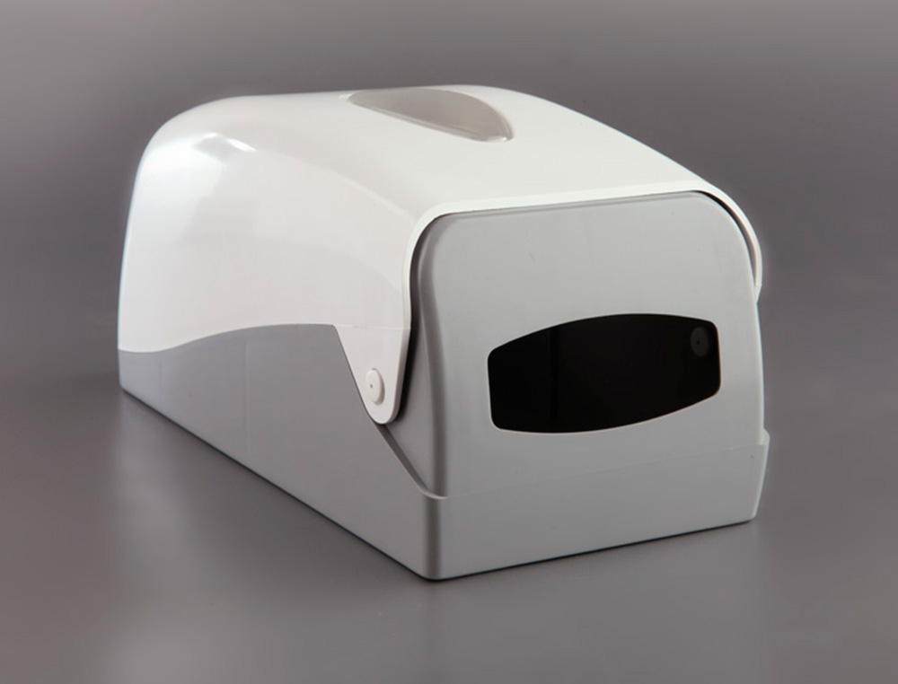 DISPENSADOR PAPEL HIGIENICO DAHI DOMESTICO MIXTO ABS COLOR BLANCO 277X135X135 MM