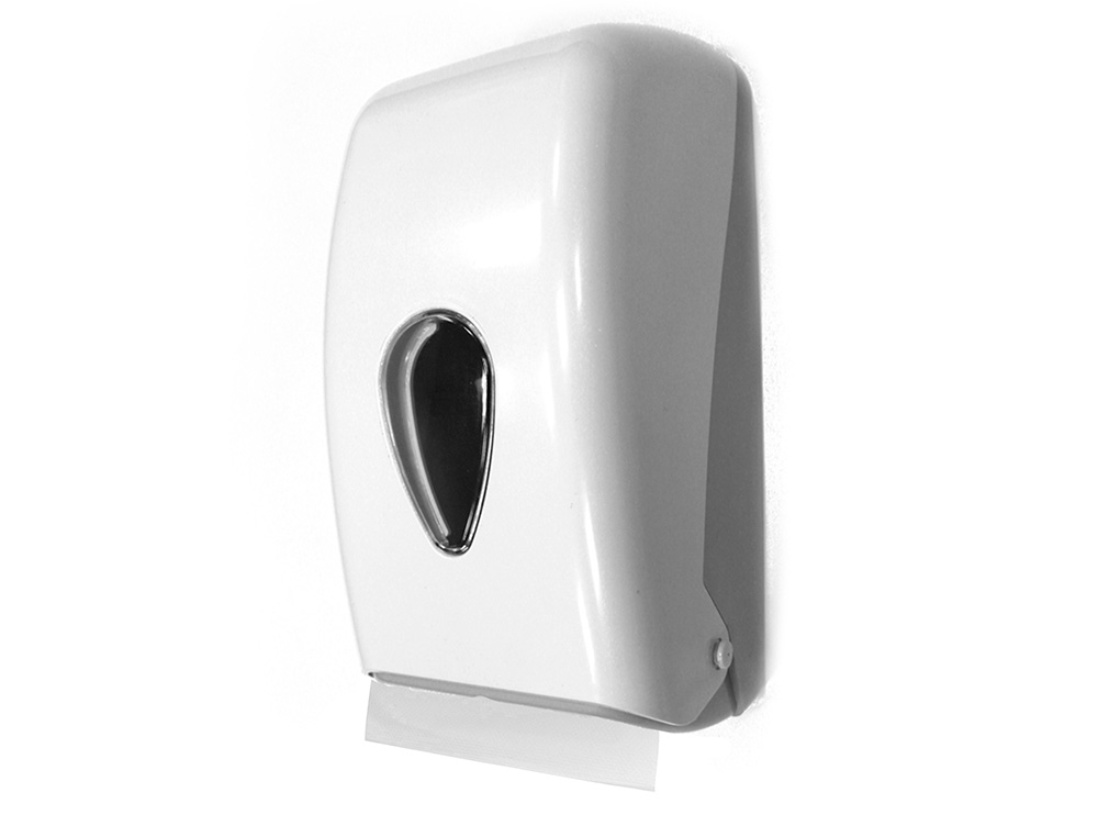 DISPENSADOR PAPEL HIGIENICO DAHI DOMESTICO MIXTO ABS COLOR BLANCO 277X135X135 MM