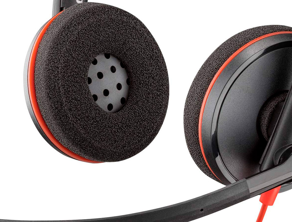 AURICULAR PLANTRONICS BLACKWIRE 3320 DIADEMA CABLE USB-C/A CON MICROFONO CERT. MICROSOFT TEAMS