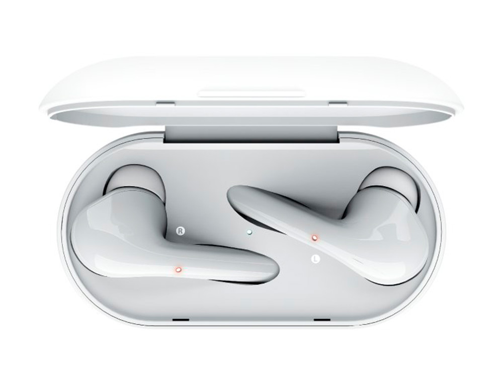 AURICULAR TRUST NIKA INALAMBRICO BLUETOOTH CON ESTUCHE DE CARGA COLOR BLANCO