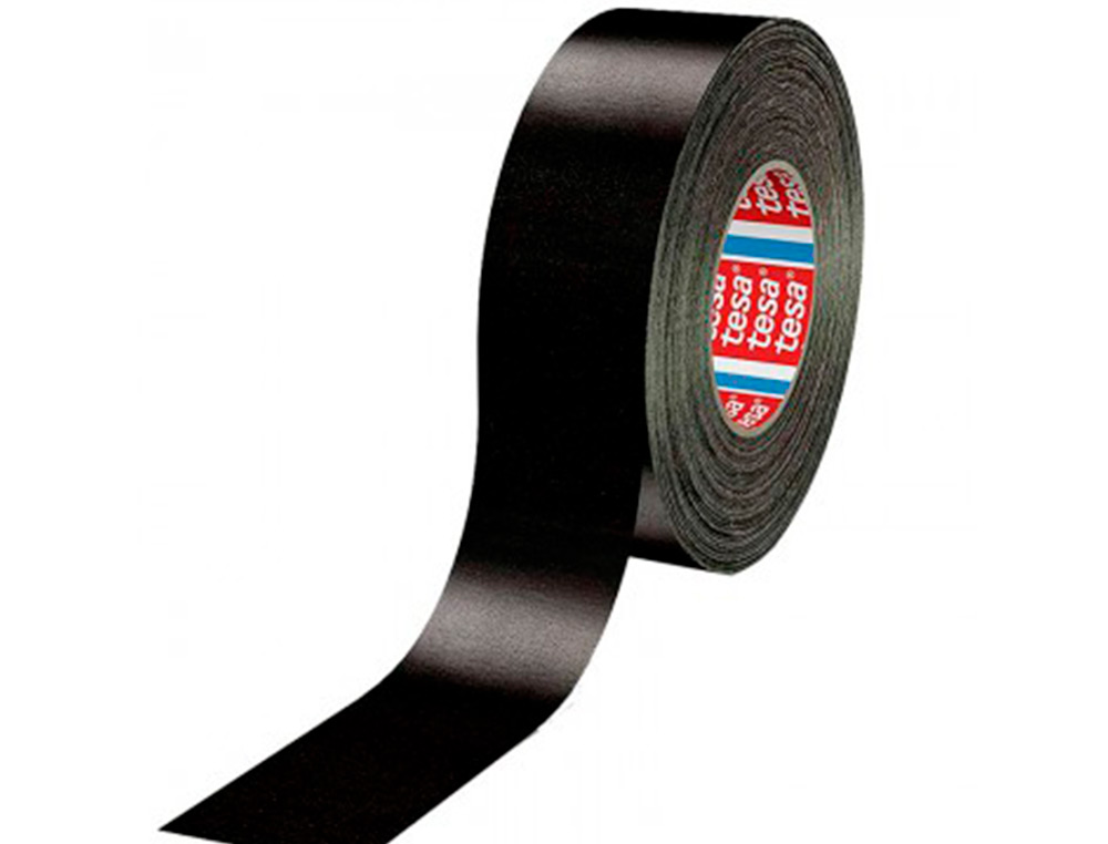 CINTA ADHESIVA AISLANTE TESA 20 MT X 19 MM COLOR NEGRO