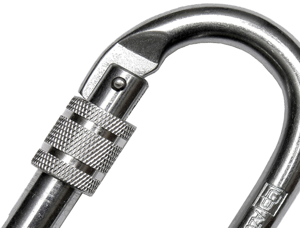 MOSQUETON FARU ACERO GALVANIZADO VIROLA 19 MM RESISTENCIA 25 KN