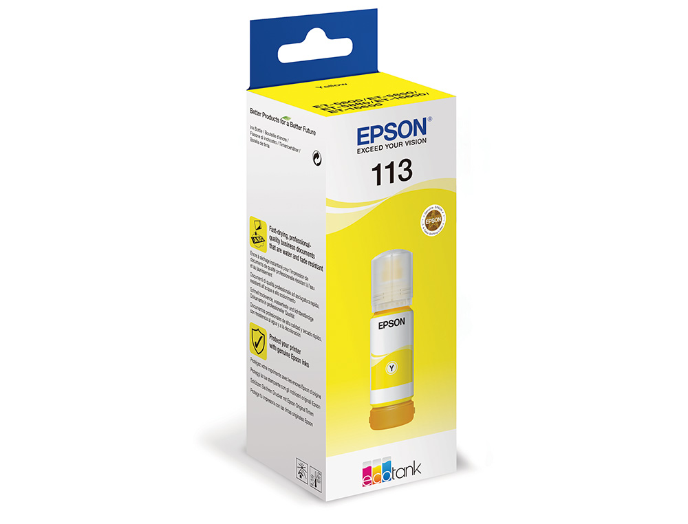 INK-JET EPSON ECOTANK 113 SERIES AMARILLO