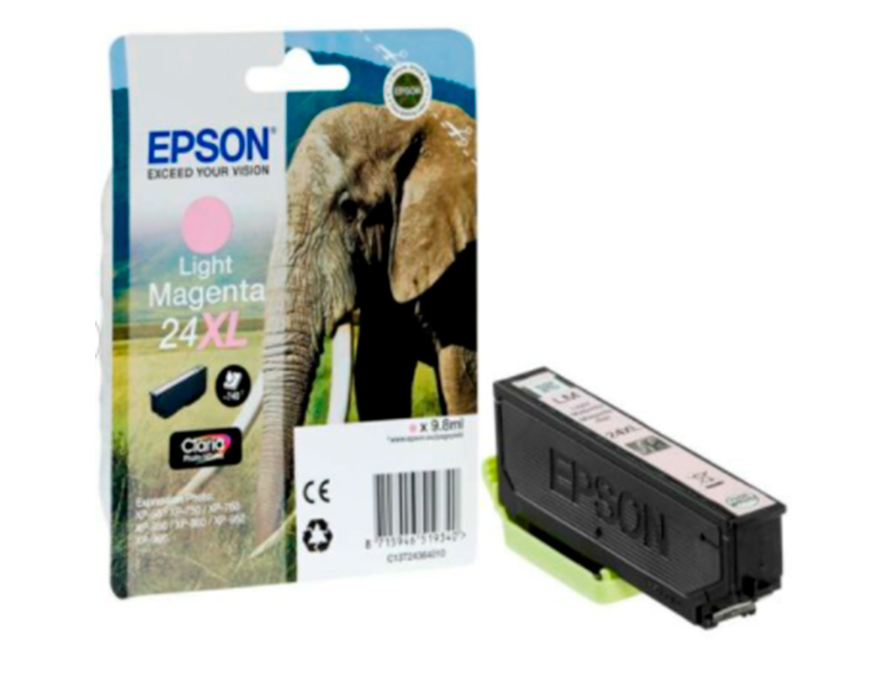INK-JET EPSON CLARIA PHOTO HD INK MAGENTA CLARO 24XL EXPRESSION PHOTO XP-950