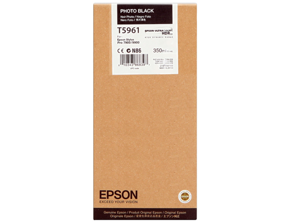 INK-JET EPSON GF STYLUS PHOTO 7900/9900 NEGRO FOTO