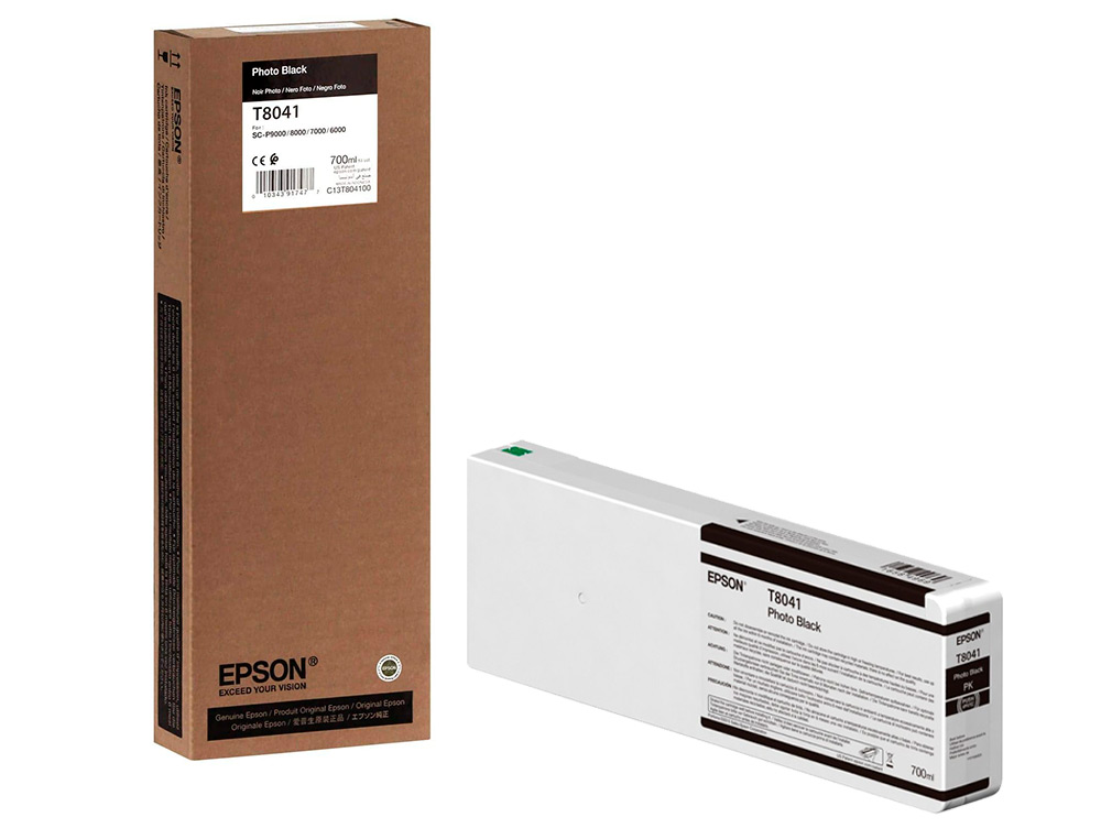 INK-JET EPSON GF SURECOLOR SERIE SC-P NEGRO PHOTO ULTRACHROME HDX/HD 700ML