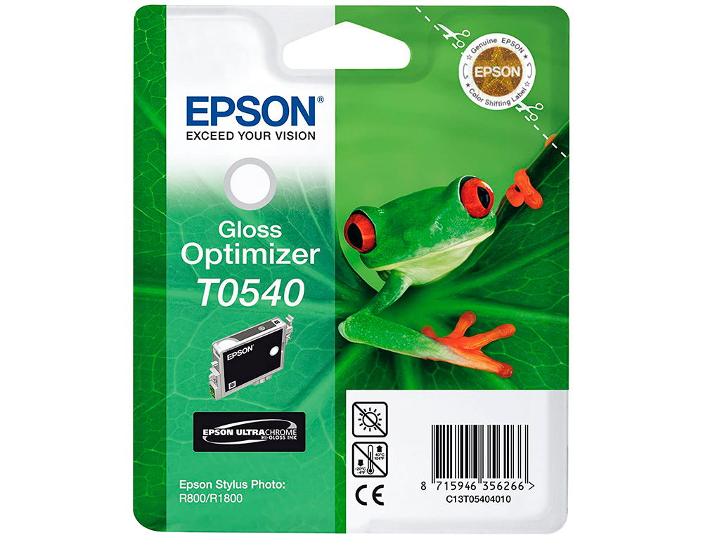 INK-JET EPSON STYLUS PHOTO R-800/1800 OPTIMIZADOR DE BRILLO, 400 PAGINAS