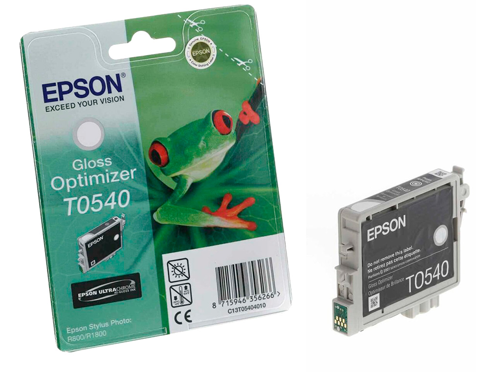 INK-JET EPSON STYLUS PHOTO R-800/1800 OPTIMIZADOR DE BRILLO, 400 PAGINAS