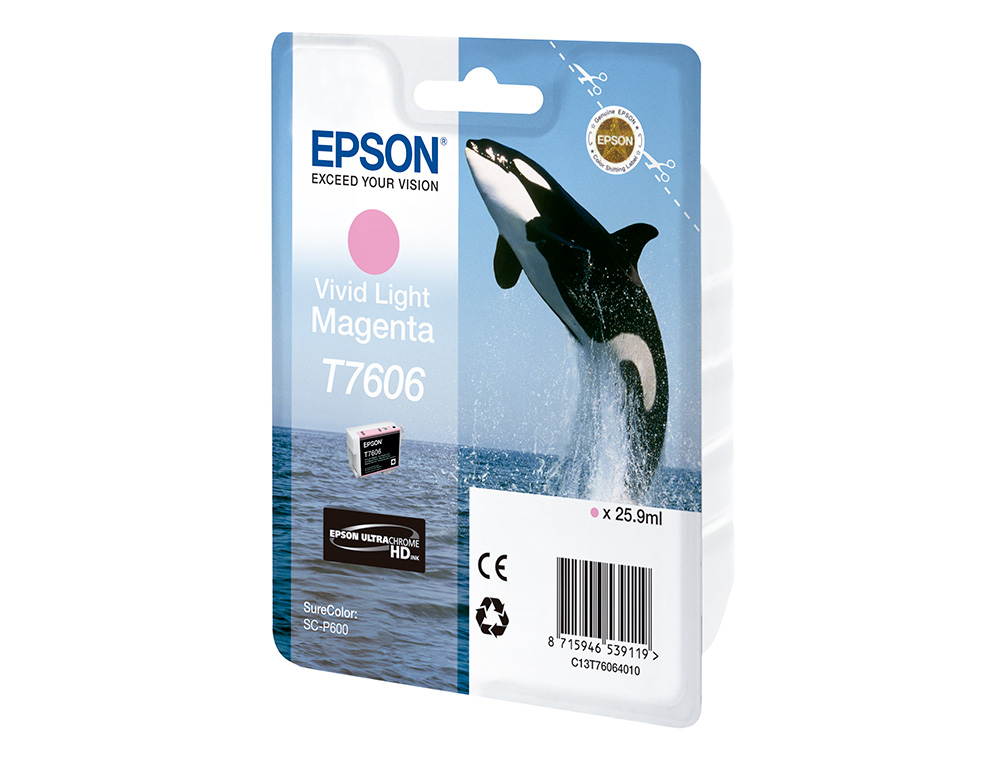 INK-JET EPSON SURECOLOR SC-P600 MAGENTA VIVO CLARO