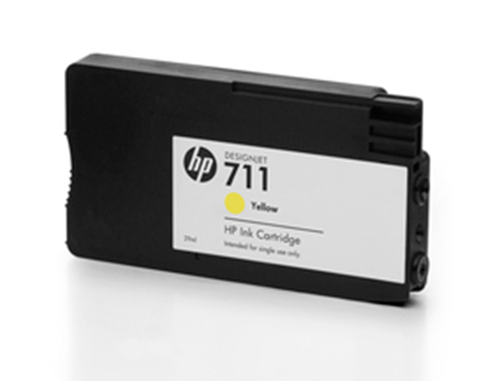 INK-JET HP DESIGNJET T120/T520 AMARILLO N 711 PACK 3/1000 PAGINAS