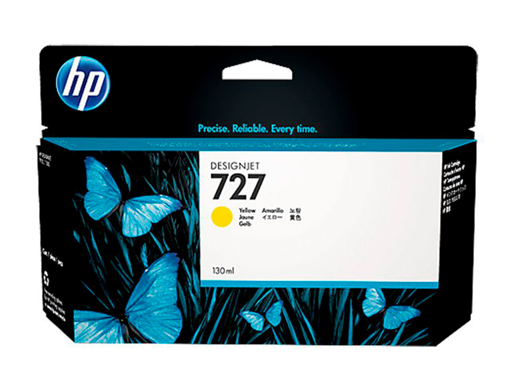 INK-JET HP DESIGNJET T920/T1500 N 727 AMARILLO ALTA/1000 PAGINAS