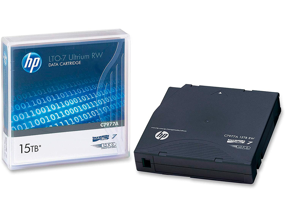 CINTA DATOS HP LTO ULTRIUM 7 SUPL 15 TB RW/1000 PAGINAS