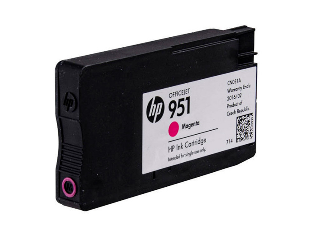 INK-JET HP INYECCION MAGENTA N 951/APROX. 700 P GINAS/A7F64A/1000 PAGINAS