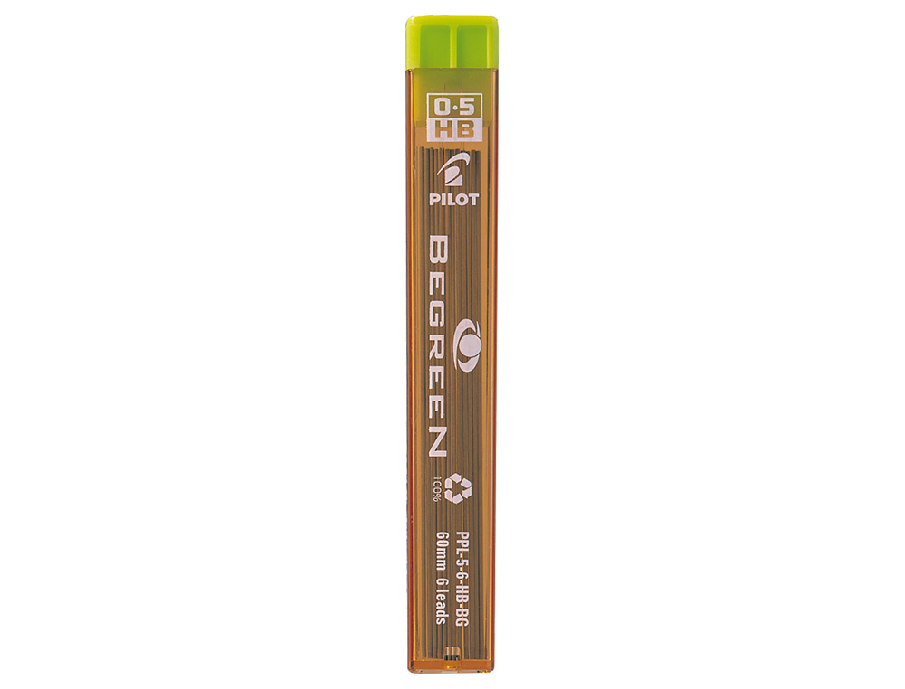PORTAMINAS PILOT H-185 CUERPO COLOR NEON 0,5 MM + 1 TUBO DE 12 MINAS EN BLISTER