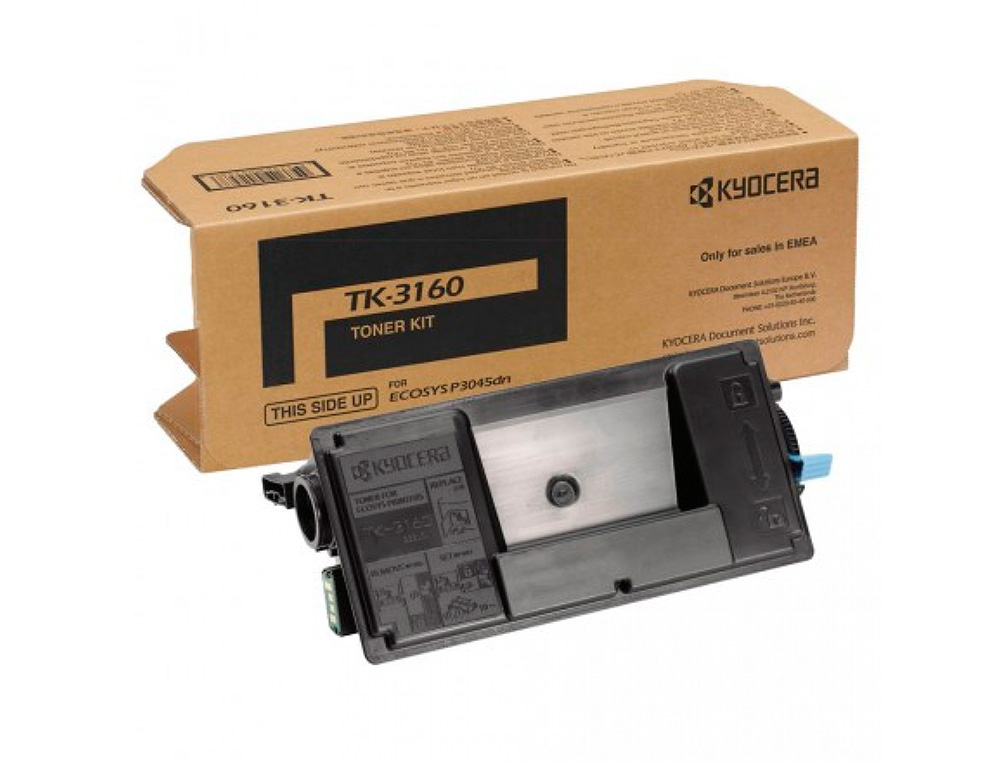 TONER KYOCERA ECOSYS P3045DN NEGRO TK-3160