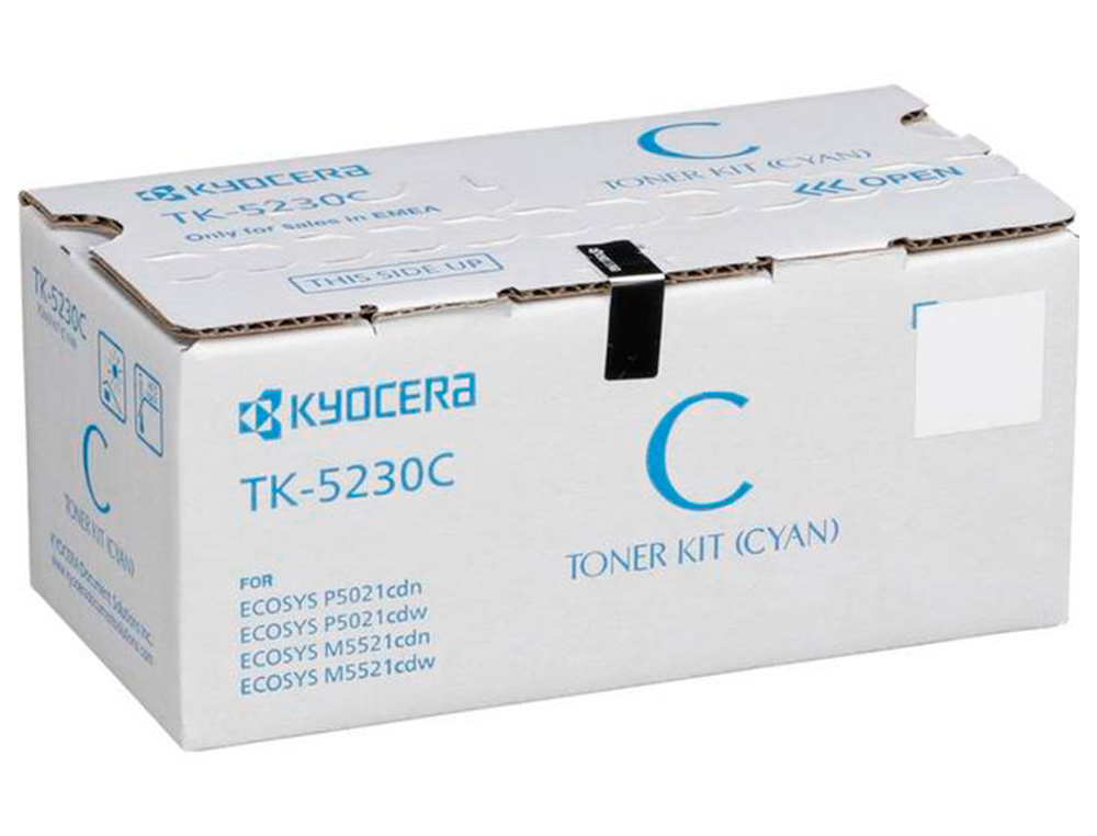 TONER KYOCERA MITA TK-5230C CIAN M5521CDW 2200 PAG