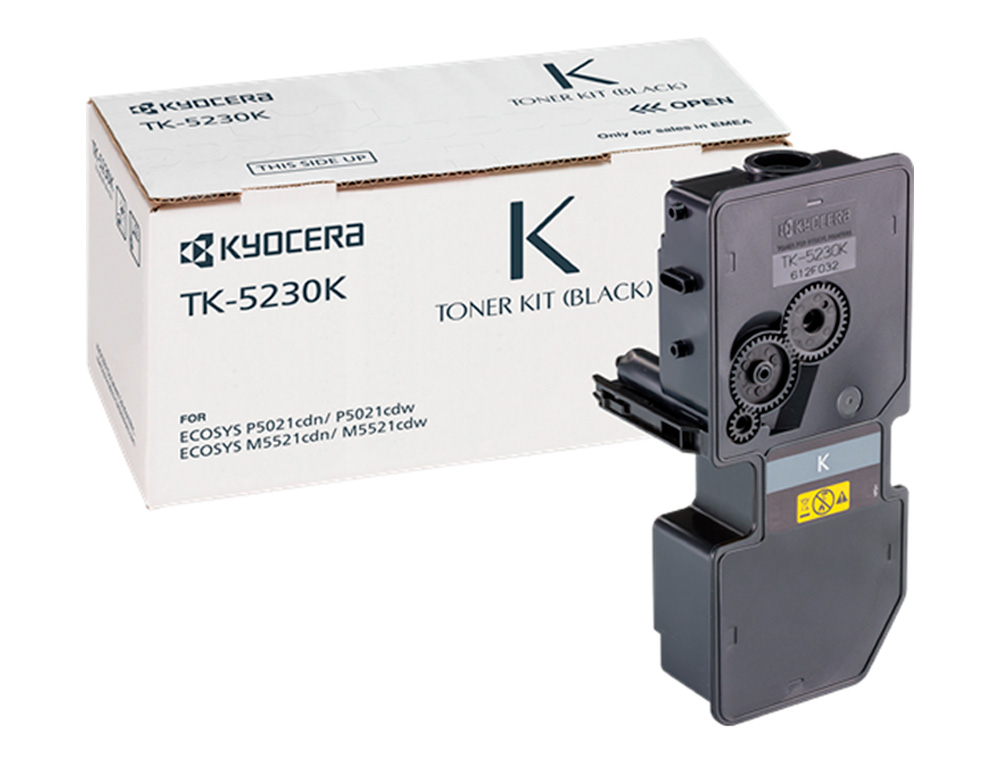 TONER KYOCERA MITA TK-5230K NEGRO M5521CDW 2600 PAG