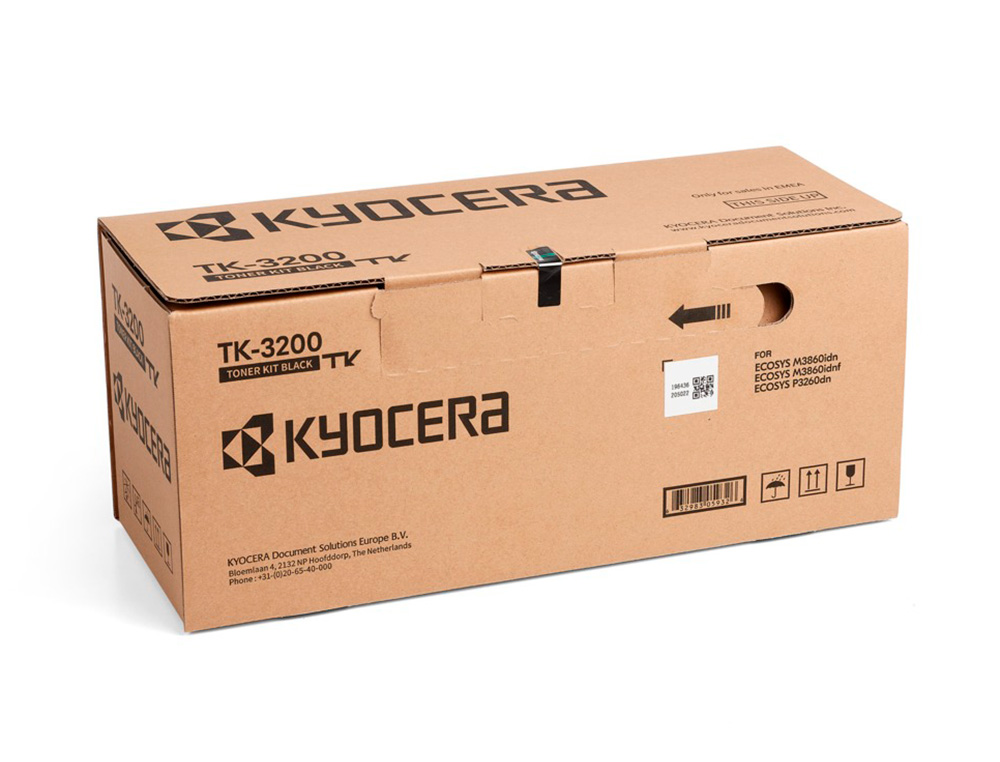 TONER KYOCERA NEGRO 40.000 PAG TK-3200 ECOSYS P3260DN