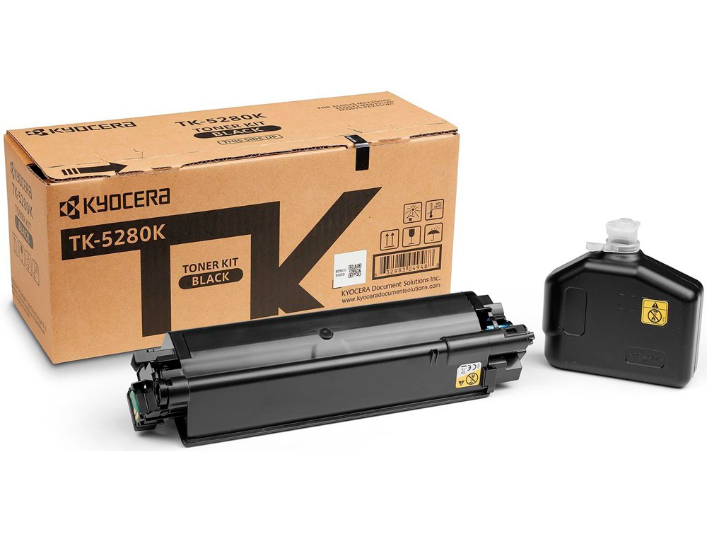 TONER KYOCERA TK5280K NEGRO PARA ECOSYSM6235 / 6635CIDN
