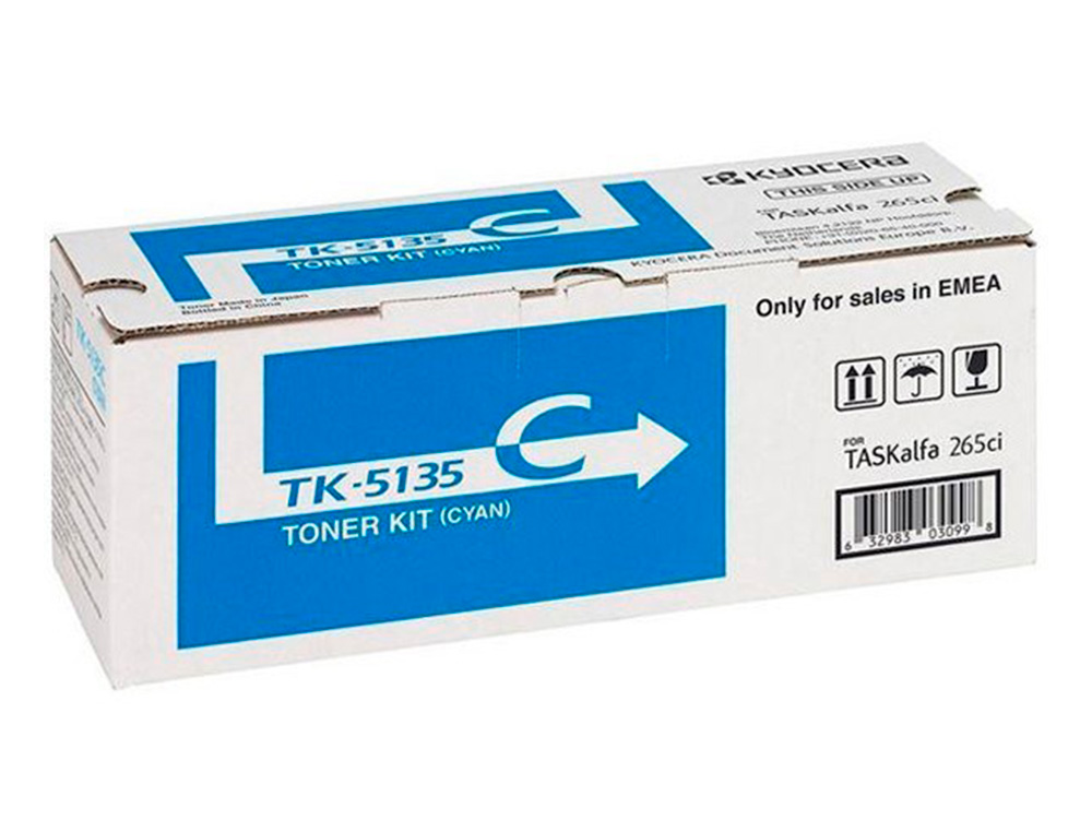 TONER KYOCERA -MITA TASKALFA 265CI TONER CIAN