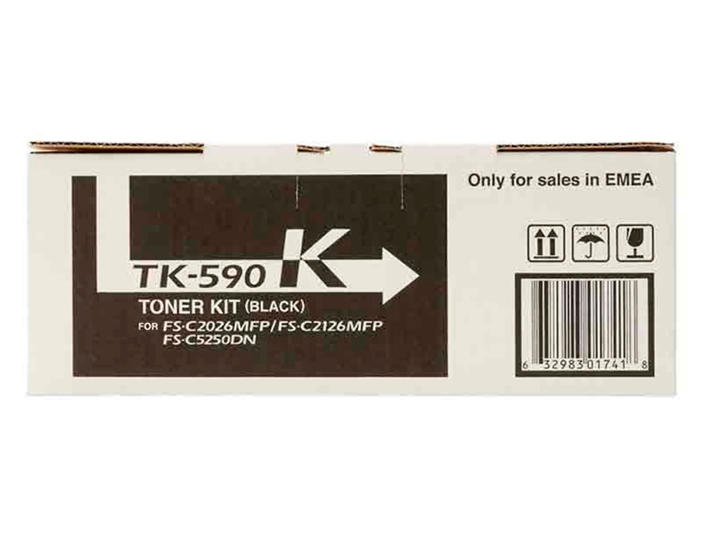 TONER KYOCERA TK590K FS-C2026MFP/2126MFP/5250DN NEGRO 7000 PAGINAS
